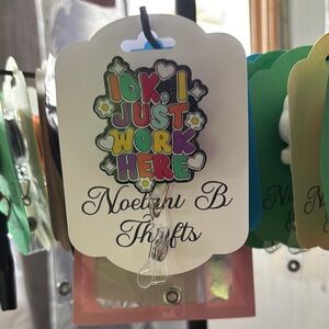 Colorful ID Badge Reel